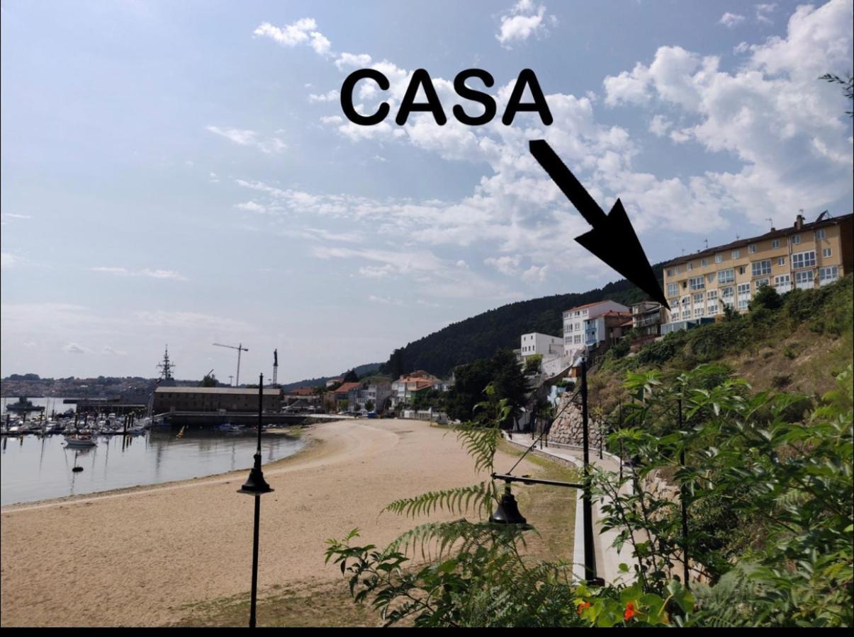 Graña Beach Ferrol A Coruña Exterior foto